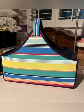 Vineyard Vines Multicolor Stripe Tote Bag